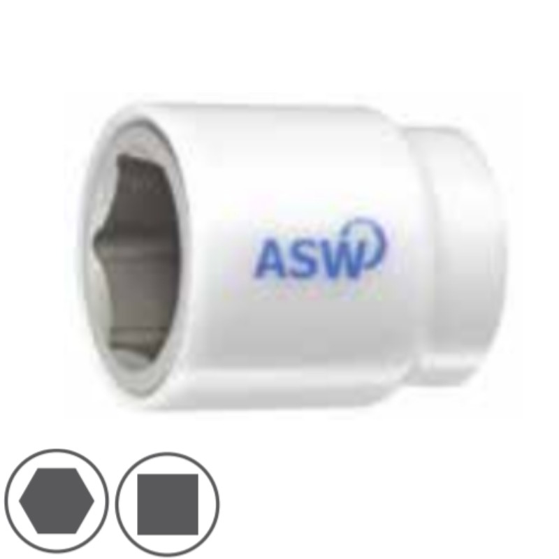 1000472017 ASW Cheie tubulara hexagon 24mm patrat 1/2 impact manson CoverS
