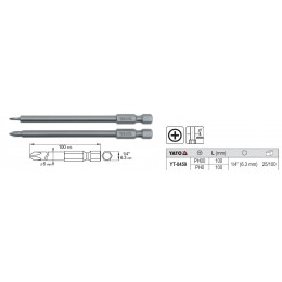 YT-0459 Set 2 biti PH  YATO