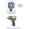 627571 UNIOR Pistol pneumatic reversibil impact variabil patrat 3/4"
