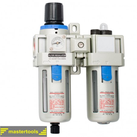 617737 UNIOR Filtru regulator si ungator pneumatic de 1/2"