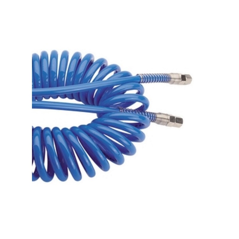 617745 UNIOR Furtun pneumatic elicoidal 11x16mm,racord 3/8",lungime 9m