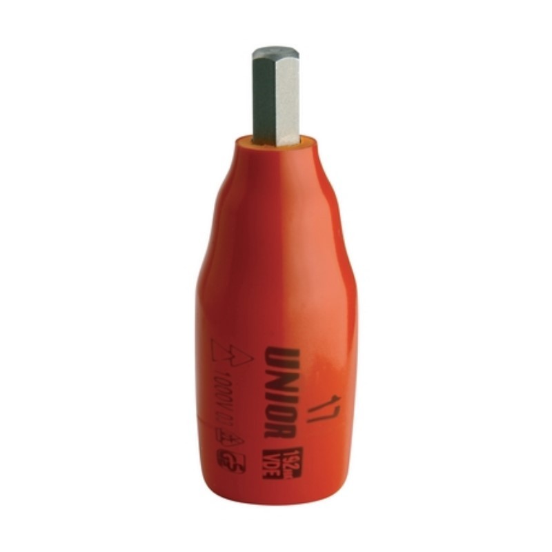 619173 UNIOR Cheie tubulara 3/8" cu profil hexagonal exterior 6mm