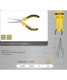 211013 TOPMASTER Mini cleste varf ascutit lungime 150 mm