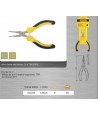 211010 TOPMASTER Mini cleste varf indoit lungime 125 mm