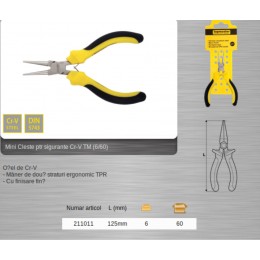 211011 TOPMASTER Mini cleste pentru sigurante lungime 125 mm