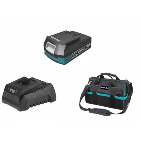DED7096 DEDRA Unealta duo cu acumulator 18V 2Ah si incarcator 60W