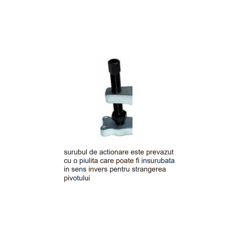 169-4 NEXUS Presa pentru pivoti bielete deschidere 36 mm cuplu 200 Nm