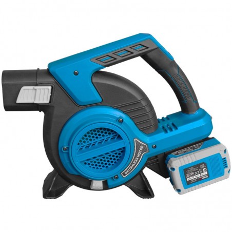 DED7194V DEDRA Suflanta 550m3/h, cu 2 acumulatori 4Ah, incarcator 125W