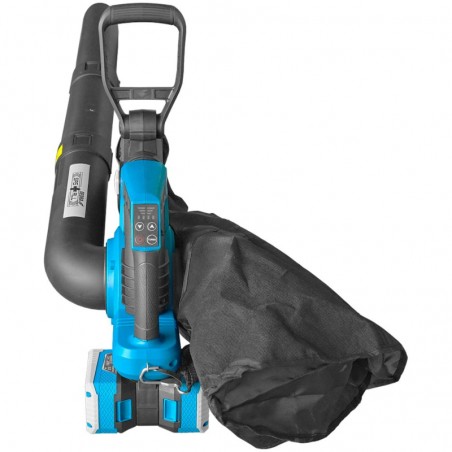 DED7194V DEDRA Suflanta 550m3/h, cu 2 acumulatori 4Ah, incarcator 125W