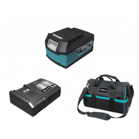 DED7085 DEDRA Masina lustruit 125mm, acumulator 5Ah, incarcator 125W