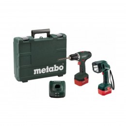 BS12NiCd Masina de gaurit si insurubat cu acumulator METABO + Lanterna