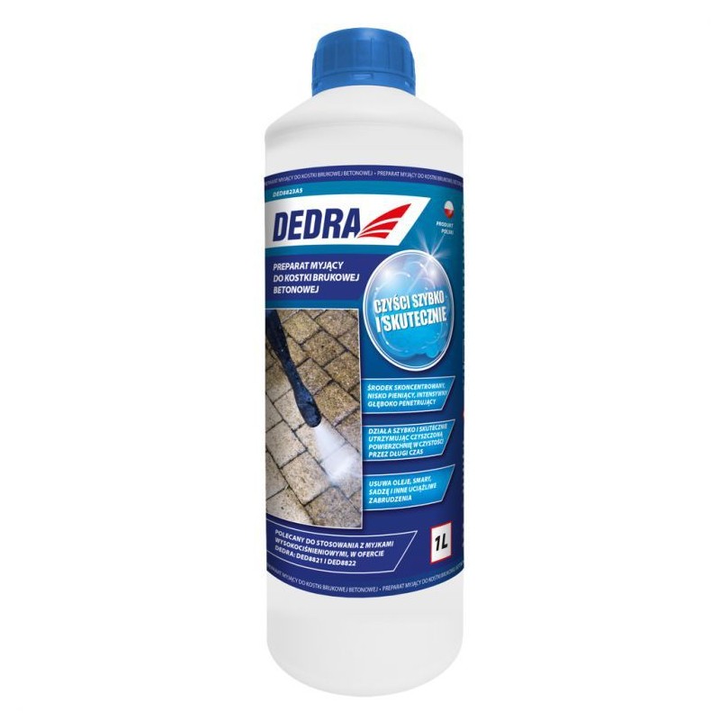 DED8823A5 DEDRA Spuma activa 1L pentru spalat pavele de beton