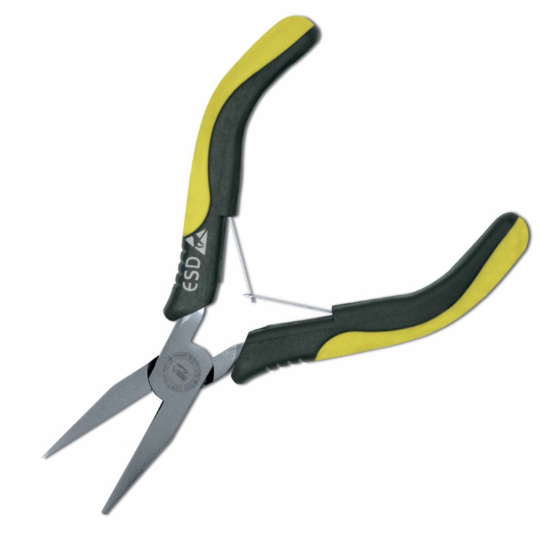 64731 EGAMASTER Cleste cu varfuri drepte, deschidere maxima 38 mm ESD.