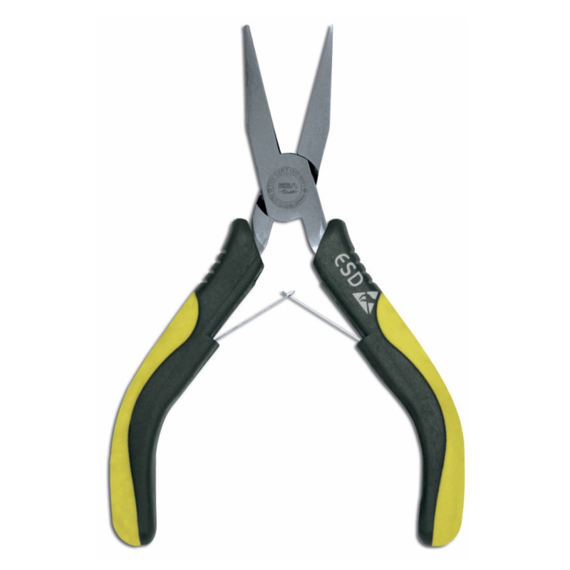 64731 EGAMASTER Cleste cu varfuri drepte, deschidere maxima 38 mm ESD.