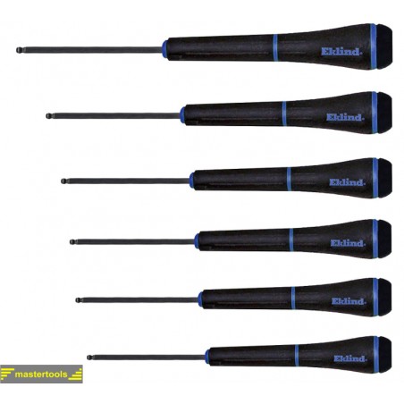 92600 EKLIND Set 6 surubelnite profil hexagon cu bila,metric,1.3mm-4mm