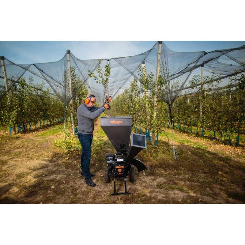 046524 VILLAGER Tocator VPC 250 S, cu motor de 4.1kW, 12x76mm