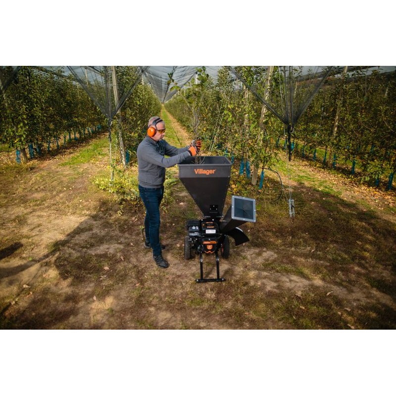 046524 VILLAGER Tocator VPC 250 S, cu motor de 4.1kW, 12x76mm