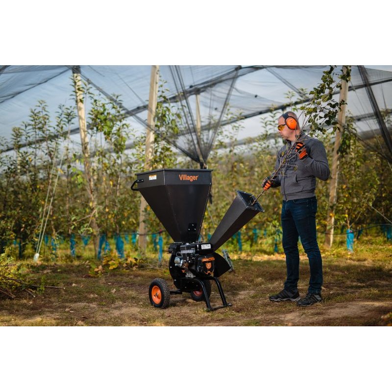 046524 VILLAGER Tocator VPC 250 S, cu motor de 4.1kW, 12x76mm