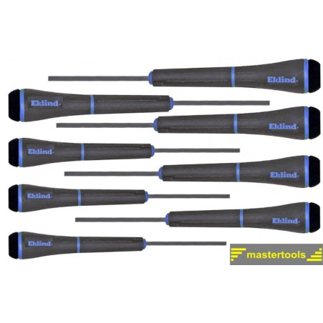 92400 EKLIND Set 8 surubelnite cu profil hexagonal 0.7-4mm cap rotativ