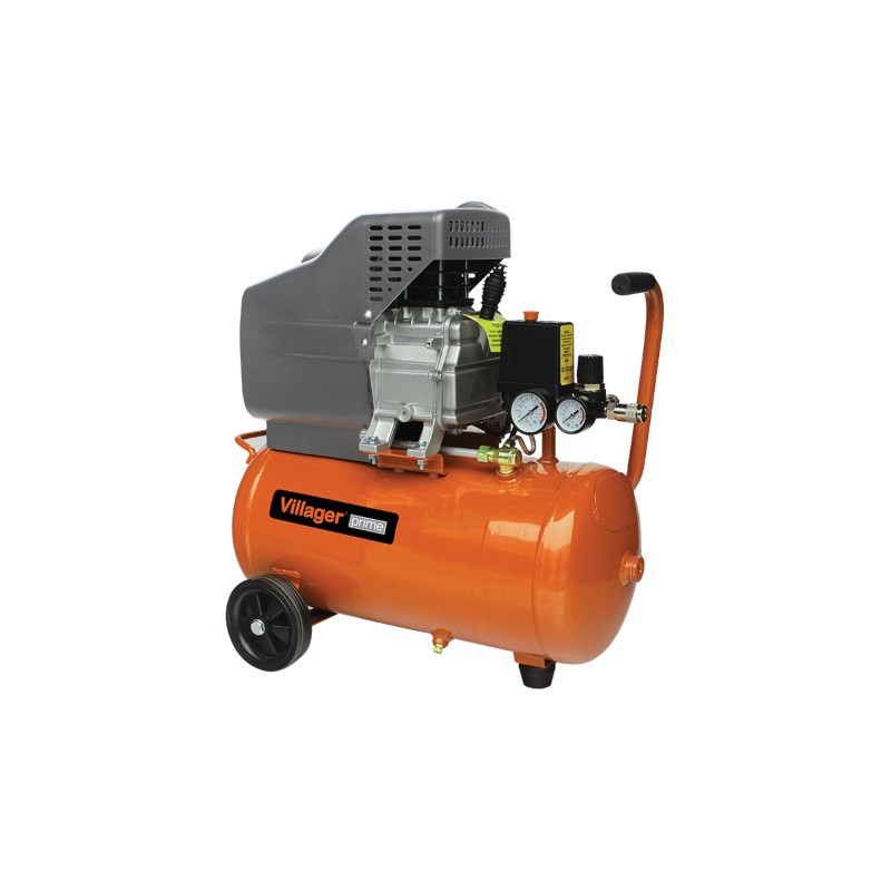 057615 VILLAGER Compresor VAT 24 L PRIME, 1.5kW, 8bar, debit 180 l/min