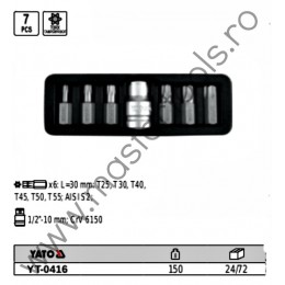 YT-0416 Trusa biti TORX Yato