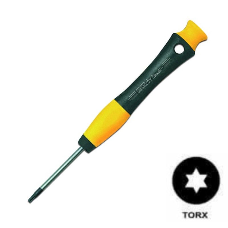 64757 EGAMASTER Surubelnita TORX TX5 lungime 140 mm ESD electronisti