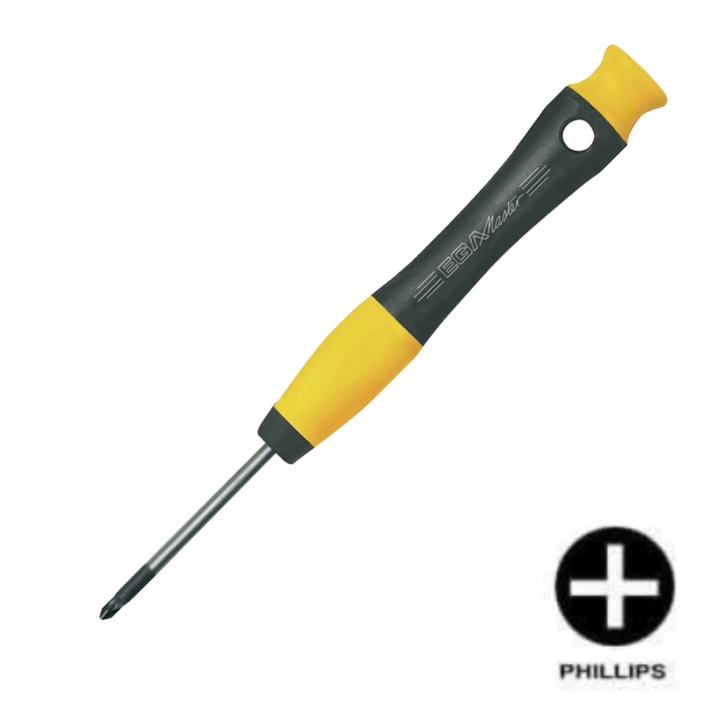 64749 EGAMASTER Surubelnita cruce PH1 lungime 160 mm ESD electronisti