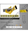 371722 TOPMASTER Ferastrau trasare la unghi de 45 si 90 grade