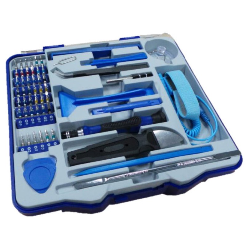 11501570042 TIVOLY Trusa 57 accesorii intretinere reparatie smartphone