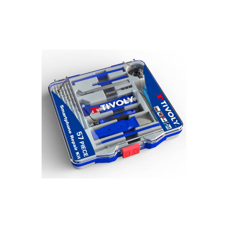 11501570042 TIVOLY Trusa 57 accesorii intretinere reparatie smartphone