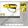 Cutter cu maner 19x60 mm TOPMASTER