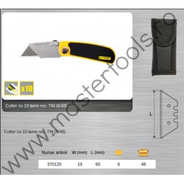 Cutter cu 10 lame TOPMASTER