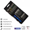 11501570025 TIVOLY Trusa biti accesorii aplicatii precizie, 27 piese.