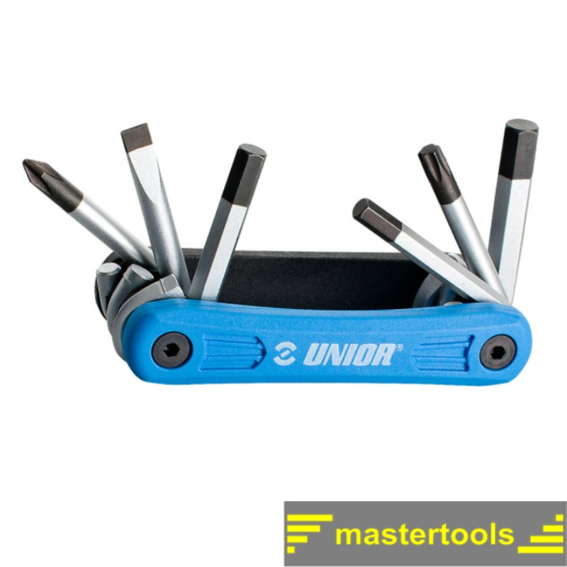 625793 UNIOR Multitool EURO6 Tip briceag pentru bicicleta, 6 piese.