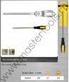 360504 TOPMASTER Pila rotunda pentru metal lungime 200 mm