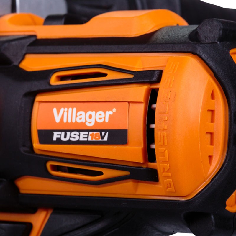 056354 VILLAGER Bormasina cu impact VLP 5120 cu 2 acumulatori Li-Ion 18V 2Ah