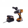 056354 VILLAGER Bormasina cu impact VLP 5120 cu 2 acumulatori Li-Ion 18V 2Ah