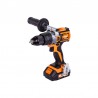 056354 VILLAGER Bormasina cu impact VLP 5120 cu 2 acumulatori Li-Ion 18V 2Ah