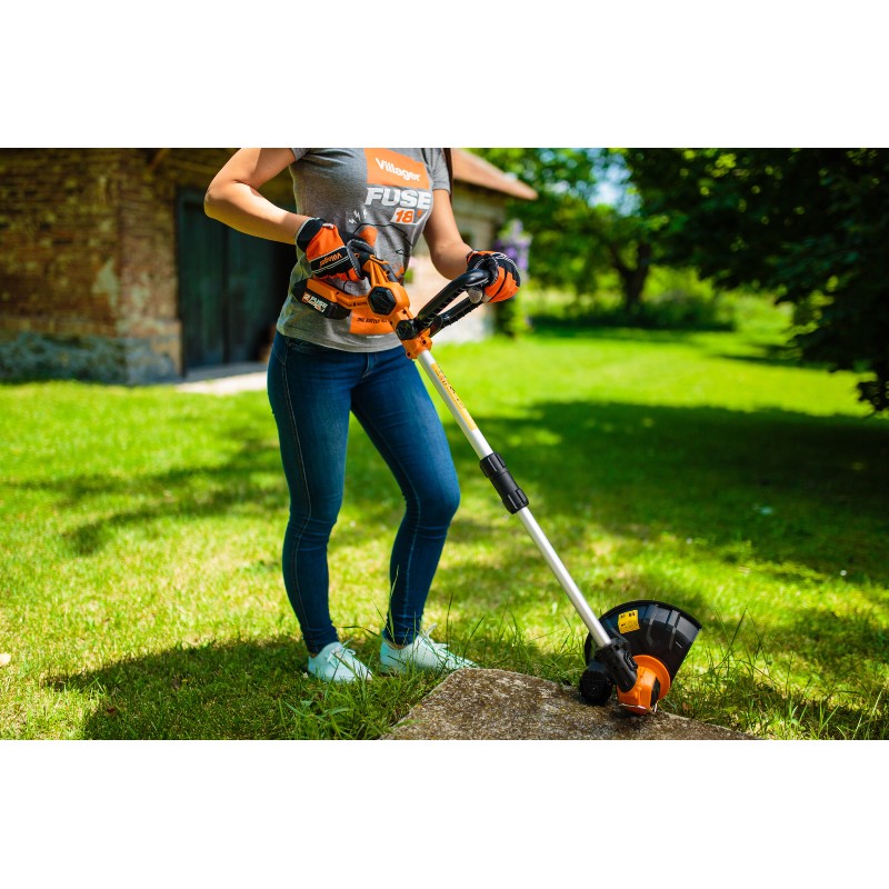 056360 VILLAGER Trimmer iarba BC 2320, cu acumulator Li-Ion 18V 2Ah
