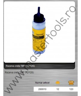 289910 TOPMASTER Rezerva creta pentru trasat linii 120 ml