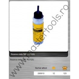 289910 TOPMASTER Rezerva creta pentru trasat linii 120 ml