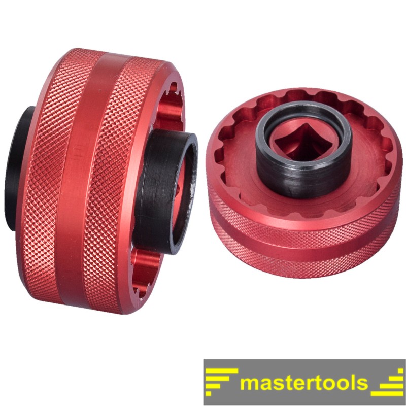 628495 UNIOR Cheie tubulara dubla ax pedalier diametru 60mm patrat 1/2