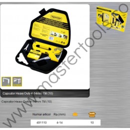 Pachet capsator heavy duty metal TOPMASTER