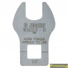 629071 UNIOR Cheie pentru pedala deschidere 15 mm patrat 1/2" Crowfoot