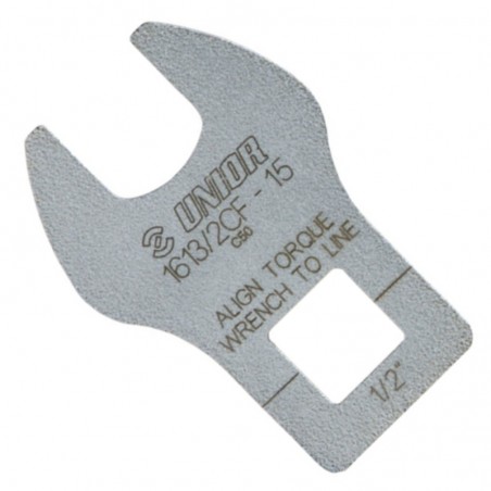 629071 UNIOR Cheie pentru pedala deschidere 15 mm patrat 1/2" Crowfoot