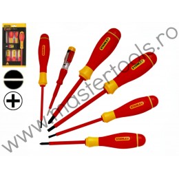 STANLEY 0-65-441 Set surubelnite izolate 1000 V FatMax
