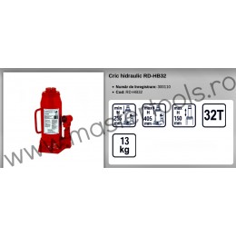 300110 Cric hidraulic maxim 32 tone RAIDER RD-HB32