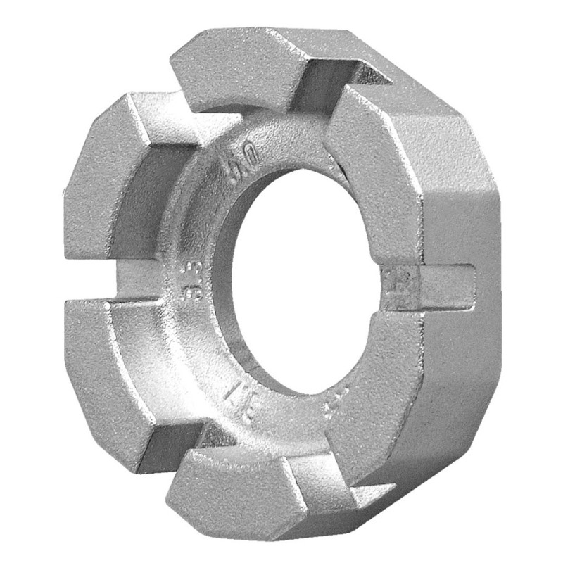 616289 UNIOR Cheie tripla pentru spite 3.3-3.45-3.7-3.96-4.4 si 5 mm.