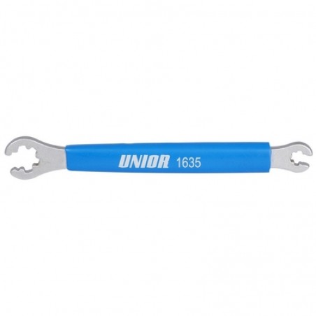 618411 UNIOR Cheie pentru spite Mavic, deschidere 3.7 x 5.4 mm.