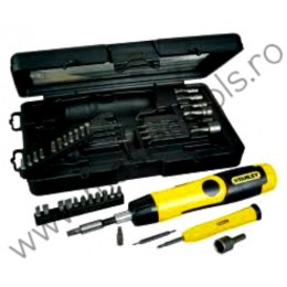 0-63-038 STANLEY Set 38 biti cu surubelnita tip pistol